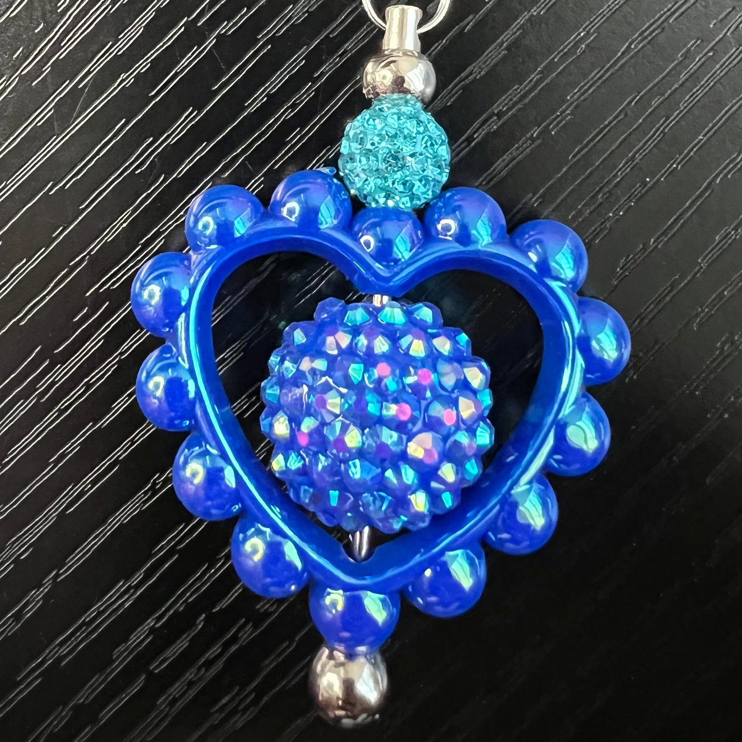 Heart - Blue outline