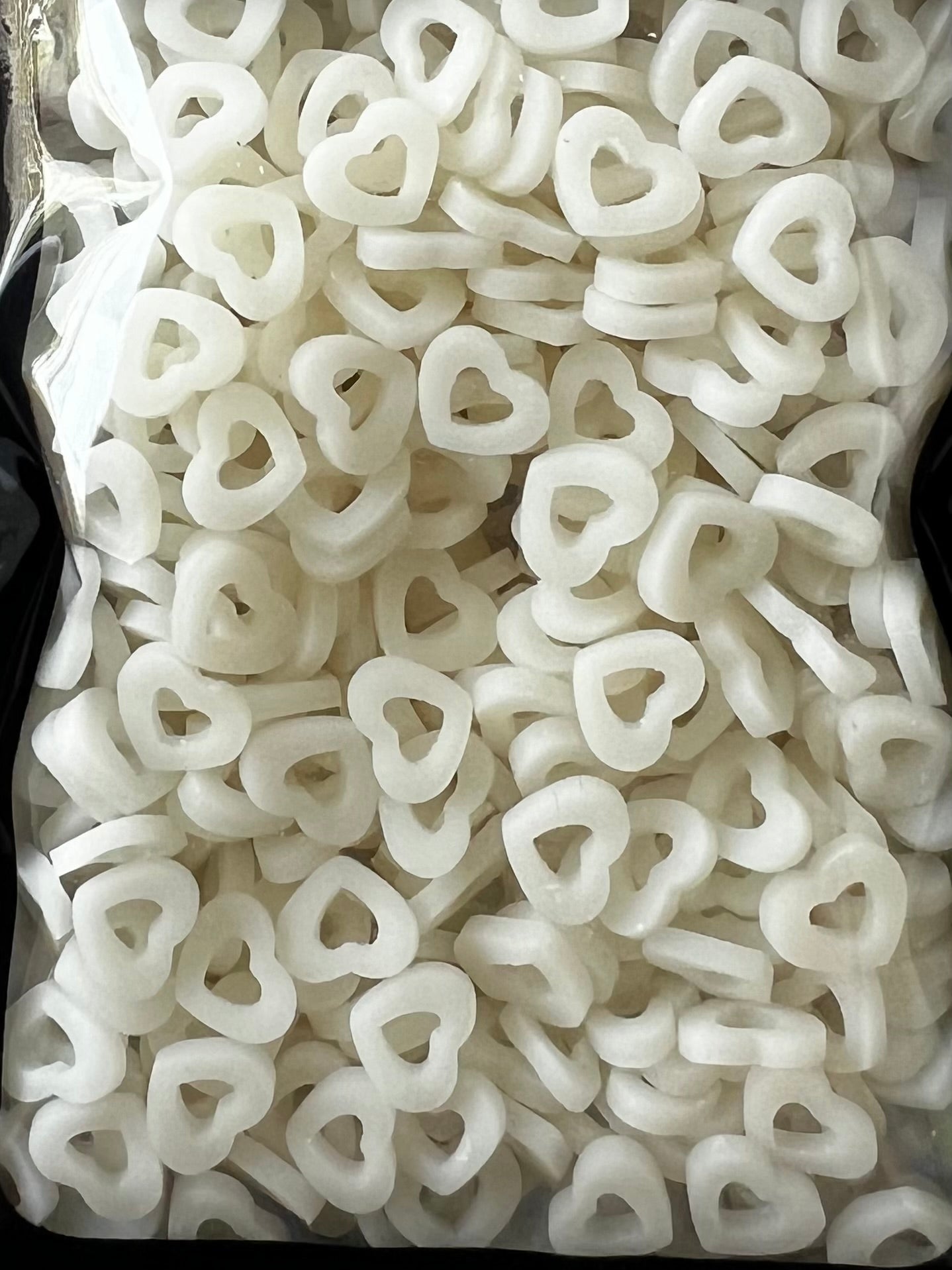 White Glow Hearts
