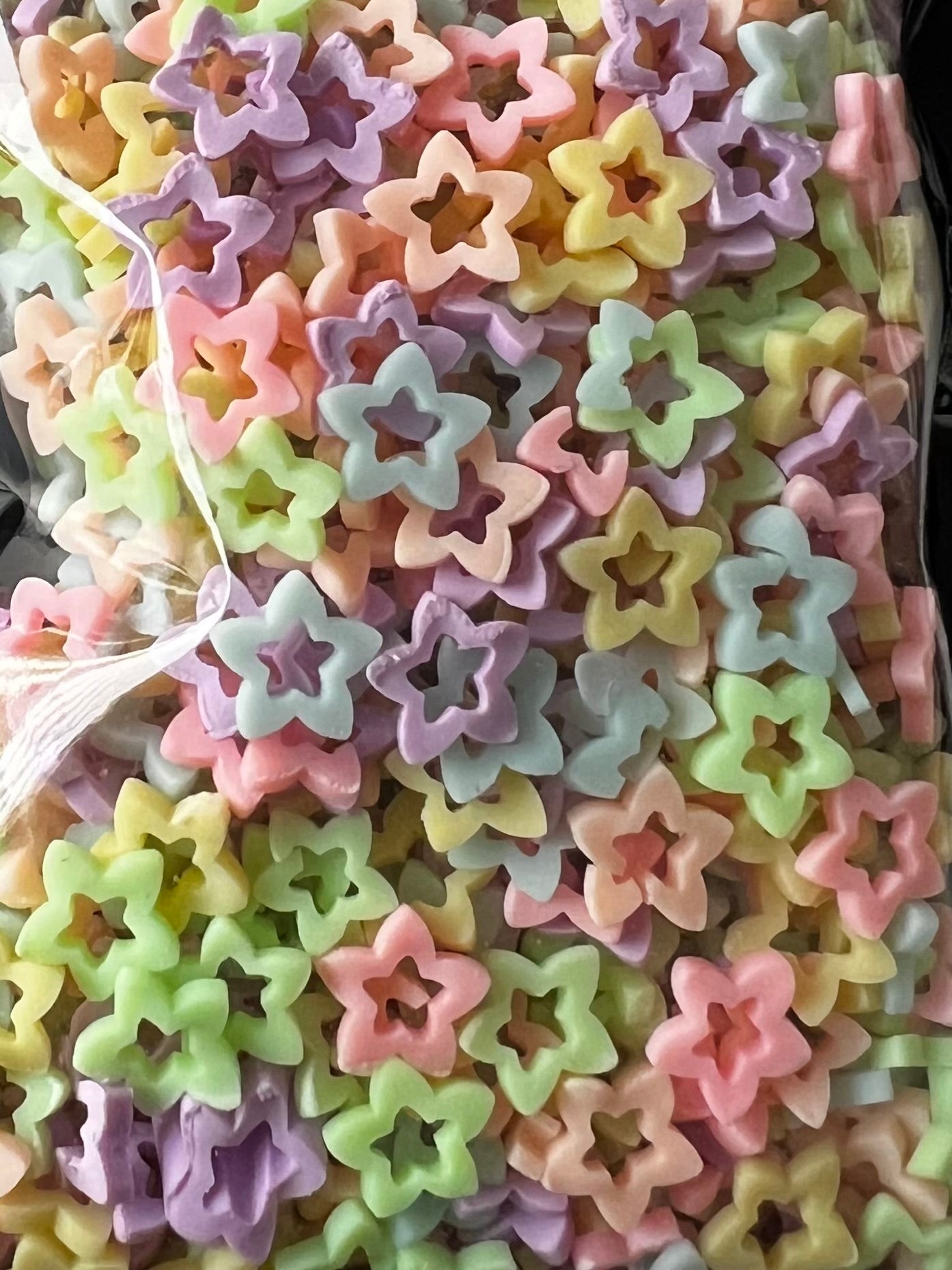 Colorful Glow Stars