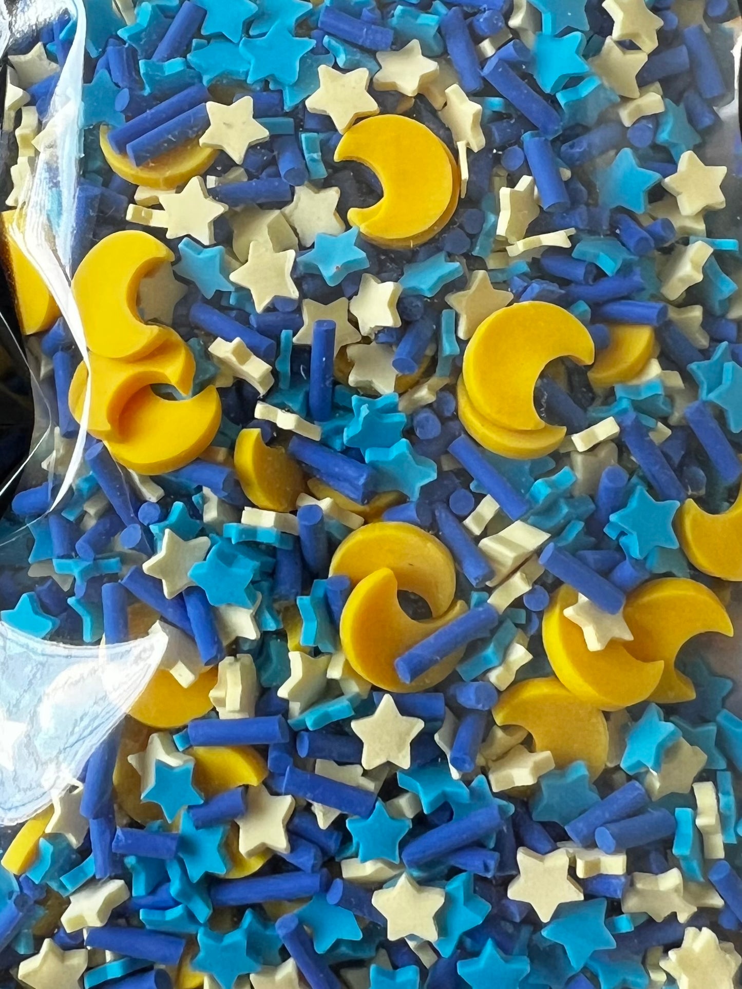 Blue Stars and Moons