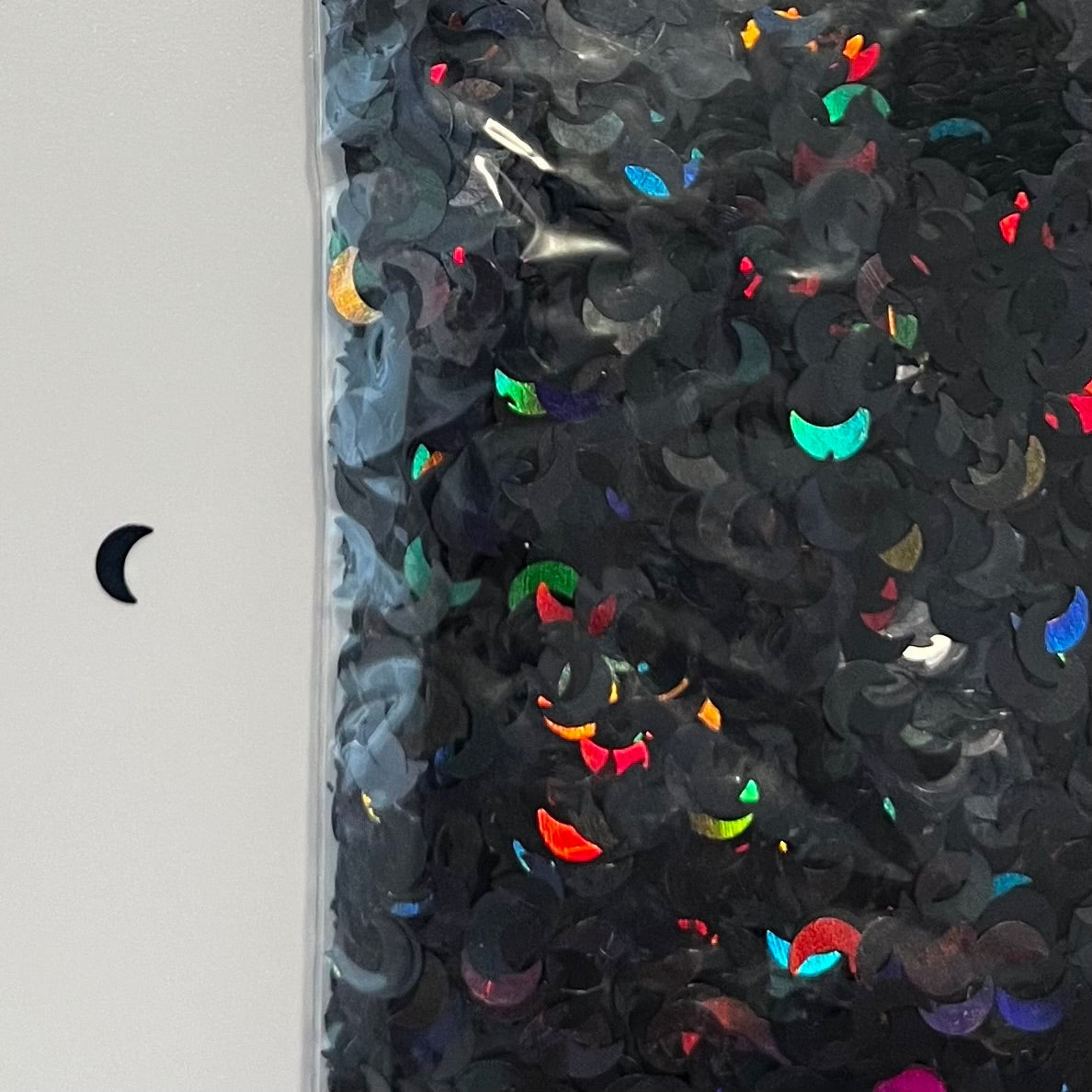 Black Holographic Moons