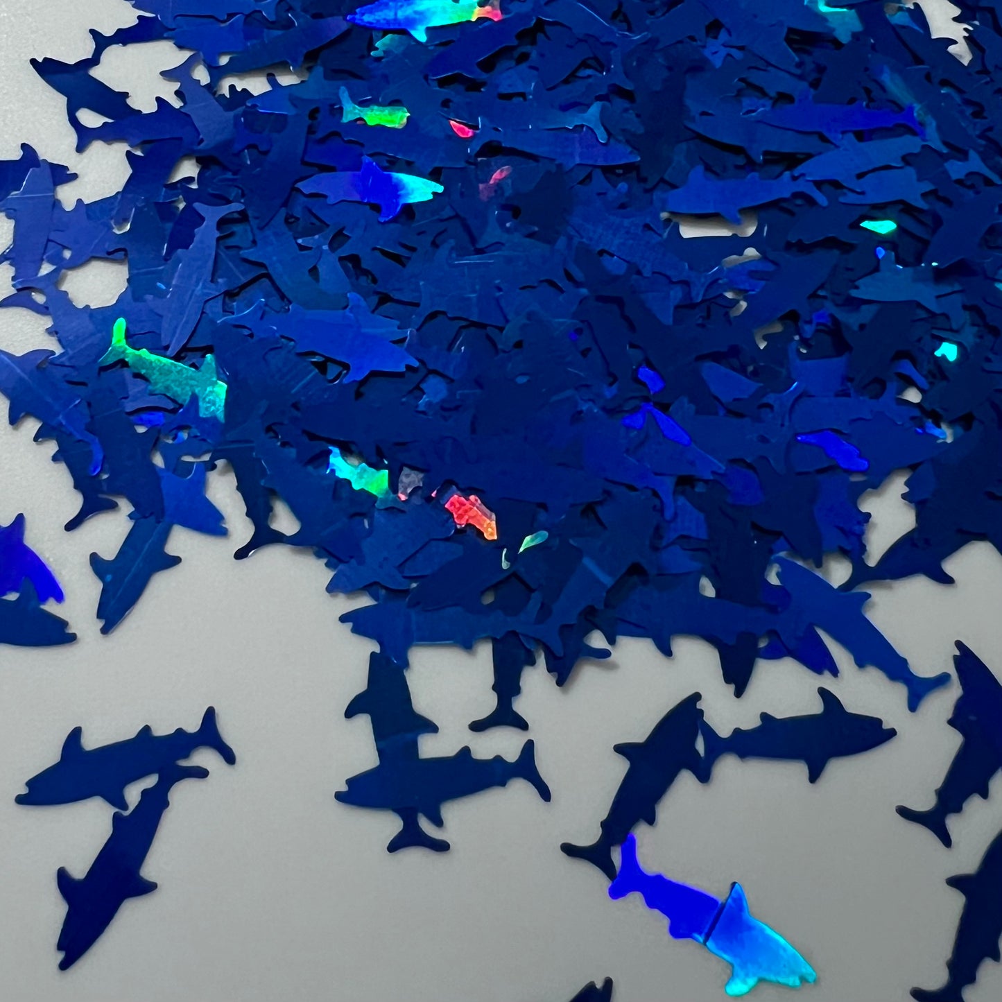 Blue Sharks (glitter)