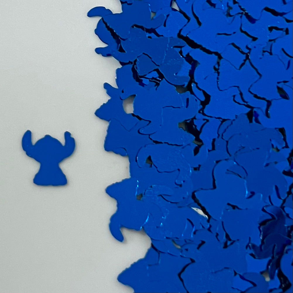 Blue Alien (glitter)