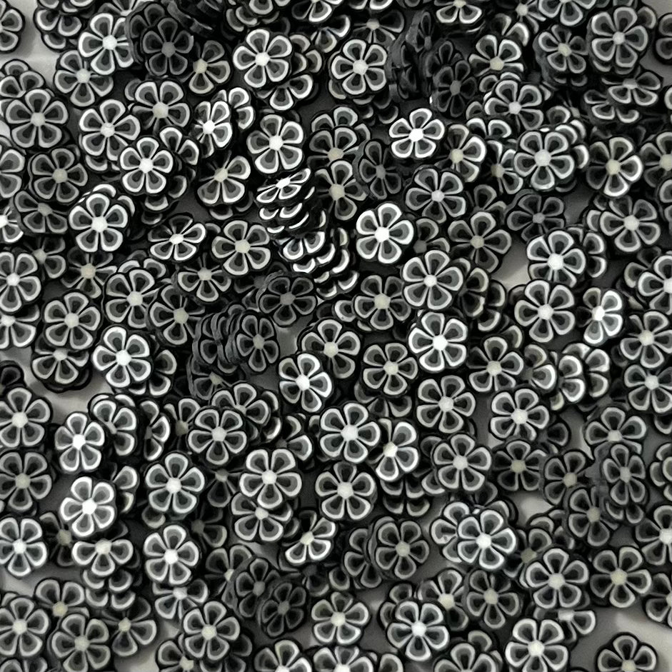 Black/White Flowers