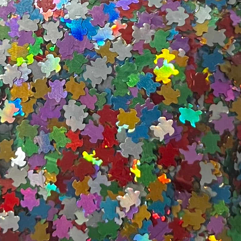 Colorful Holo Turtles