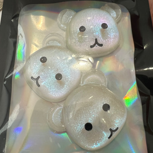 Sparkly Bear Face