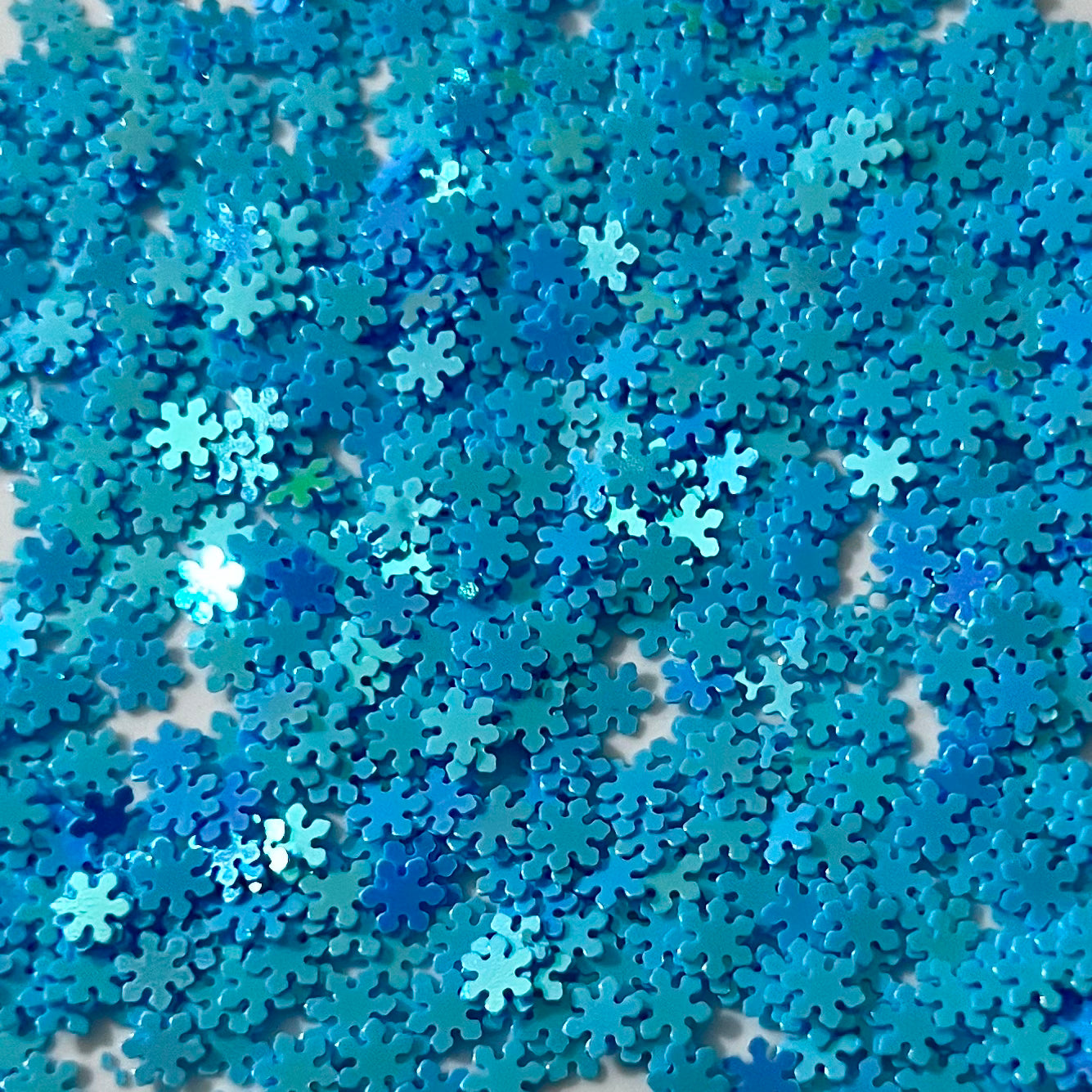 Blue Shifty Snowflakes