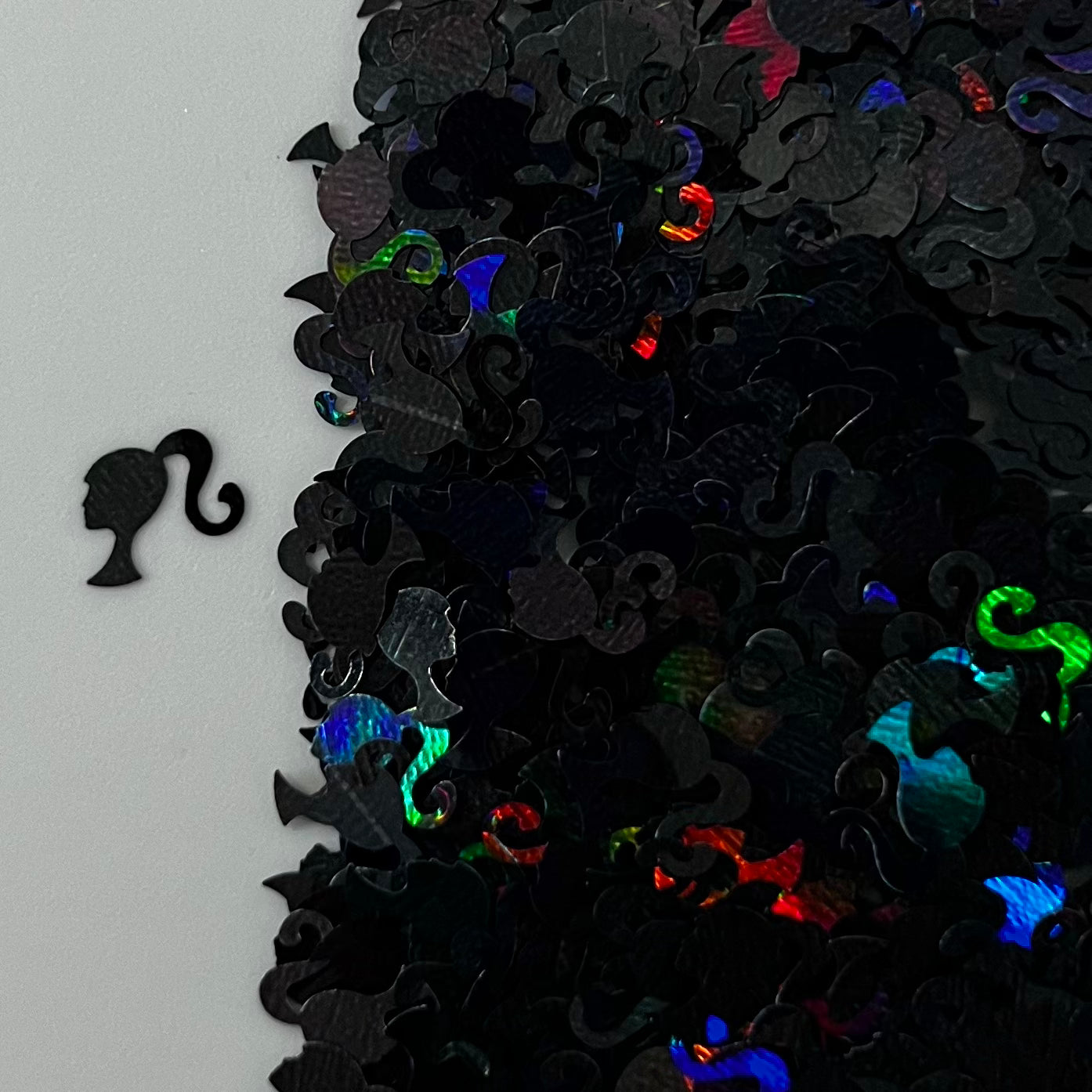 Black Holo Barb