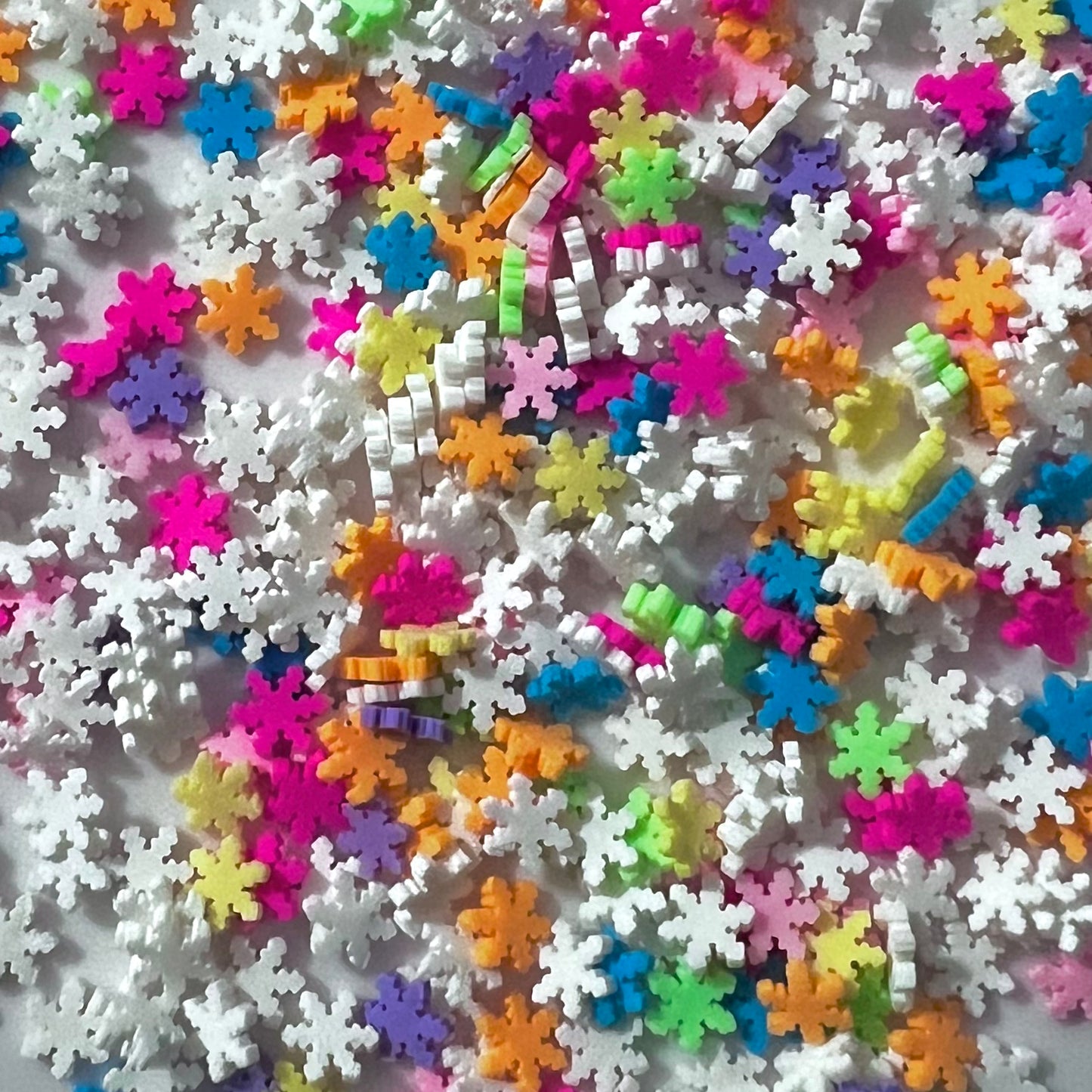 Multicolor Snowflakes