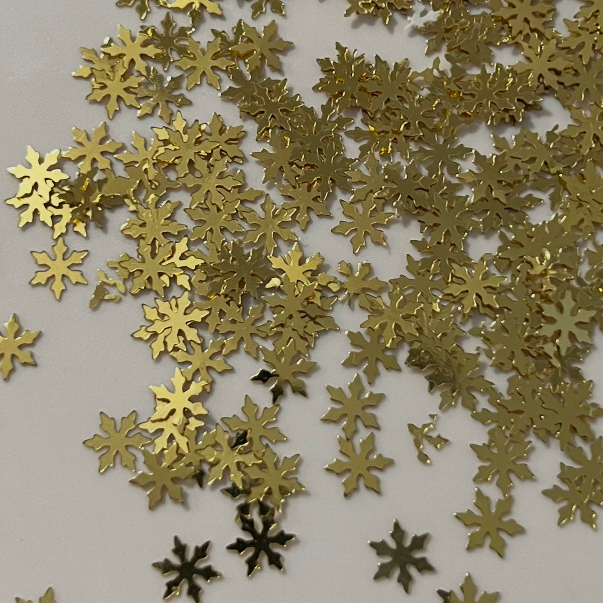 Gold Snowflakes