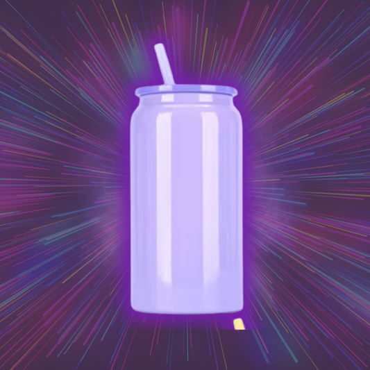 Non-Snow Globe Colored Can 16oz - Stainless Steel