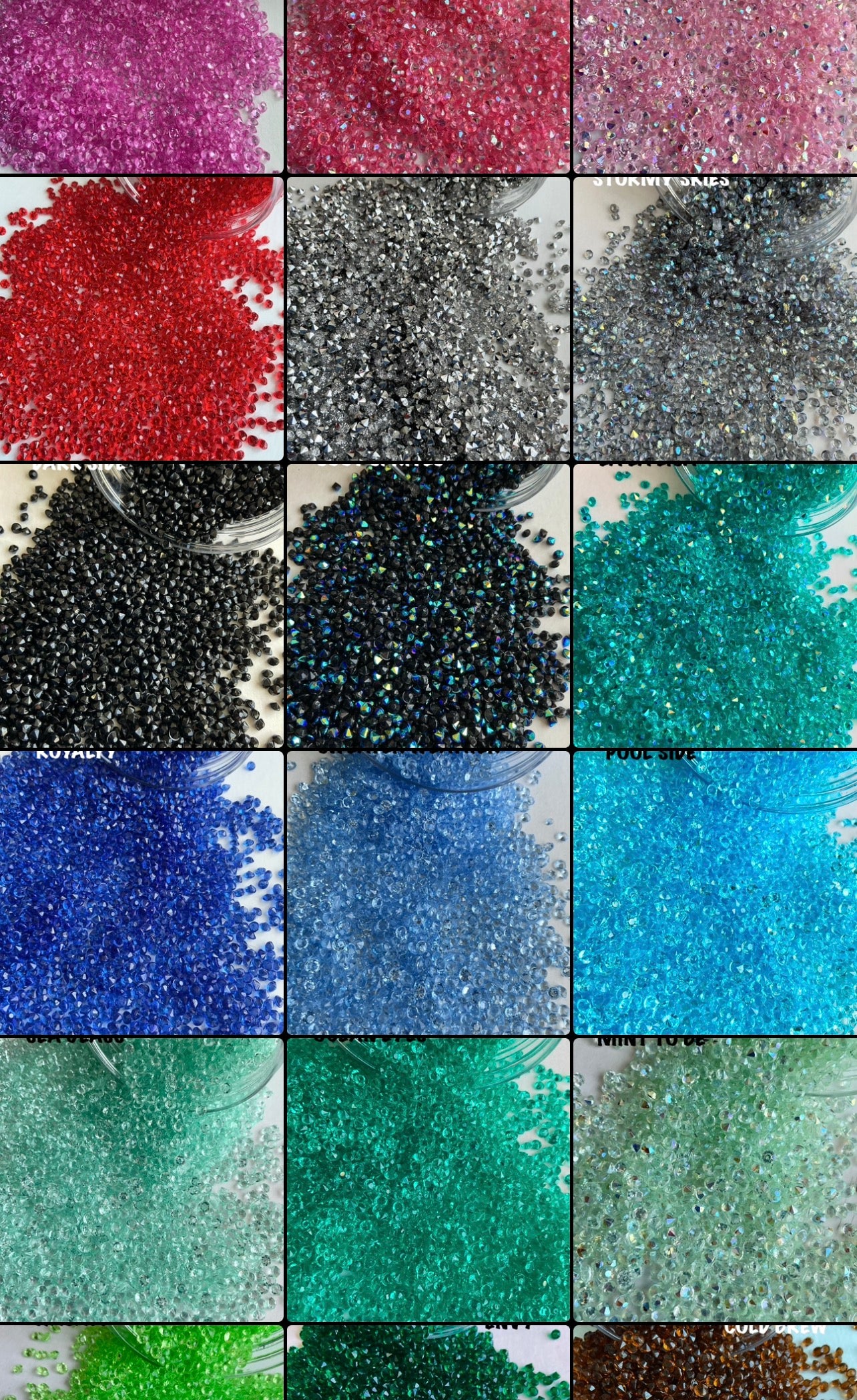 3mm Diamond Rhinestones