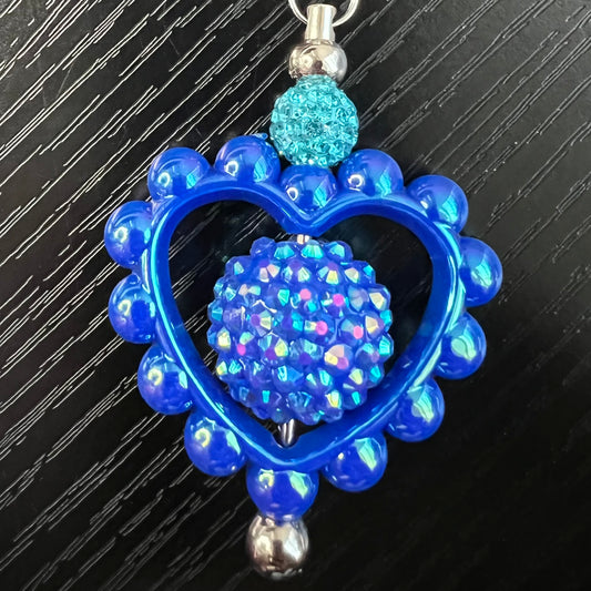 Heart - Blue outline