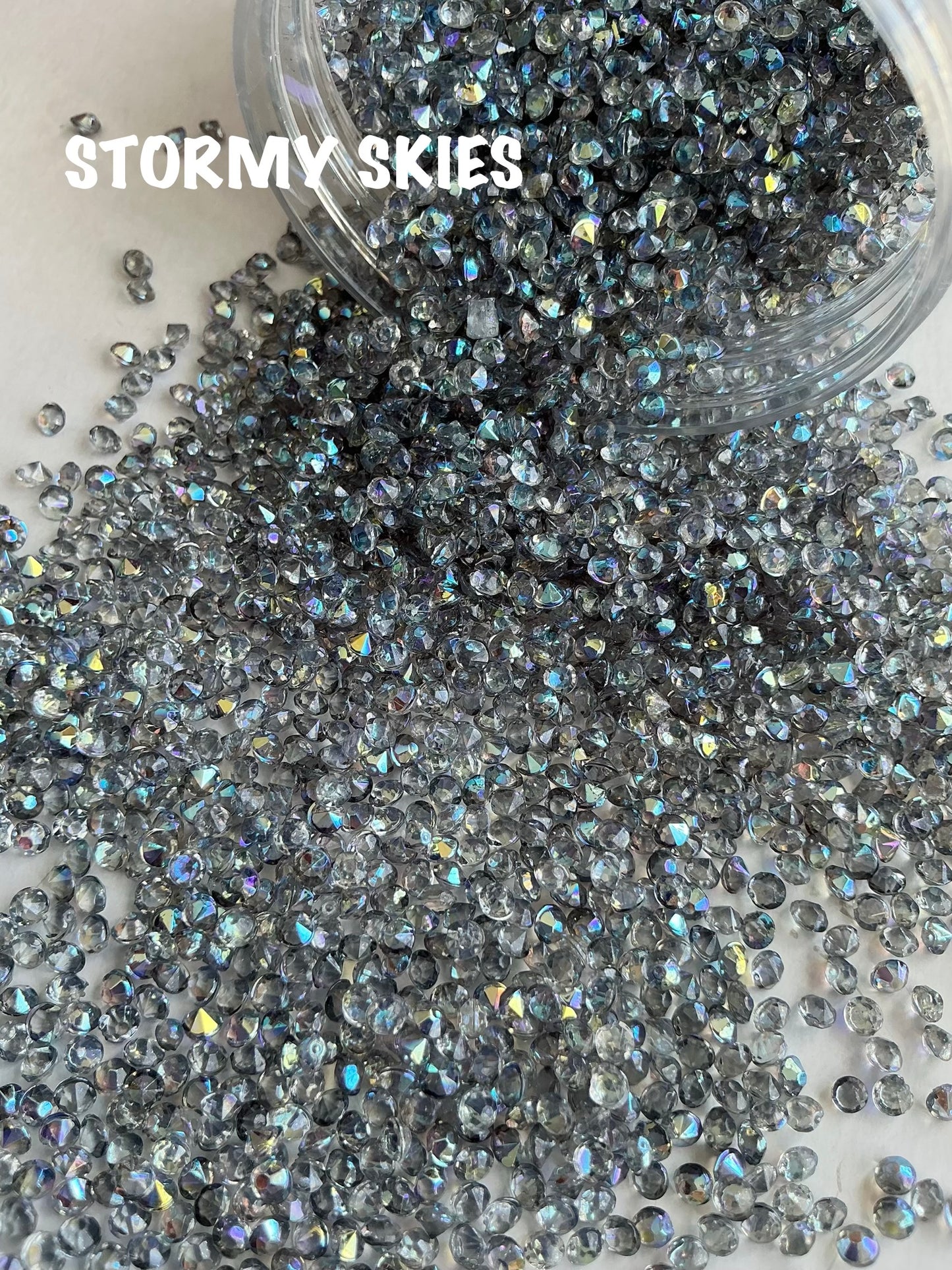 3mm Rhinestone Gems (100g)