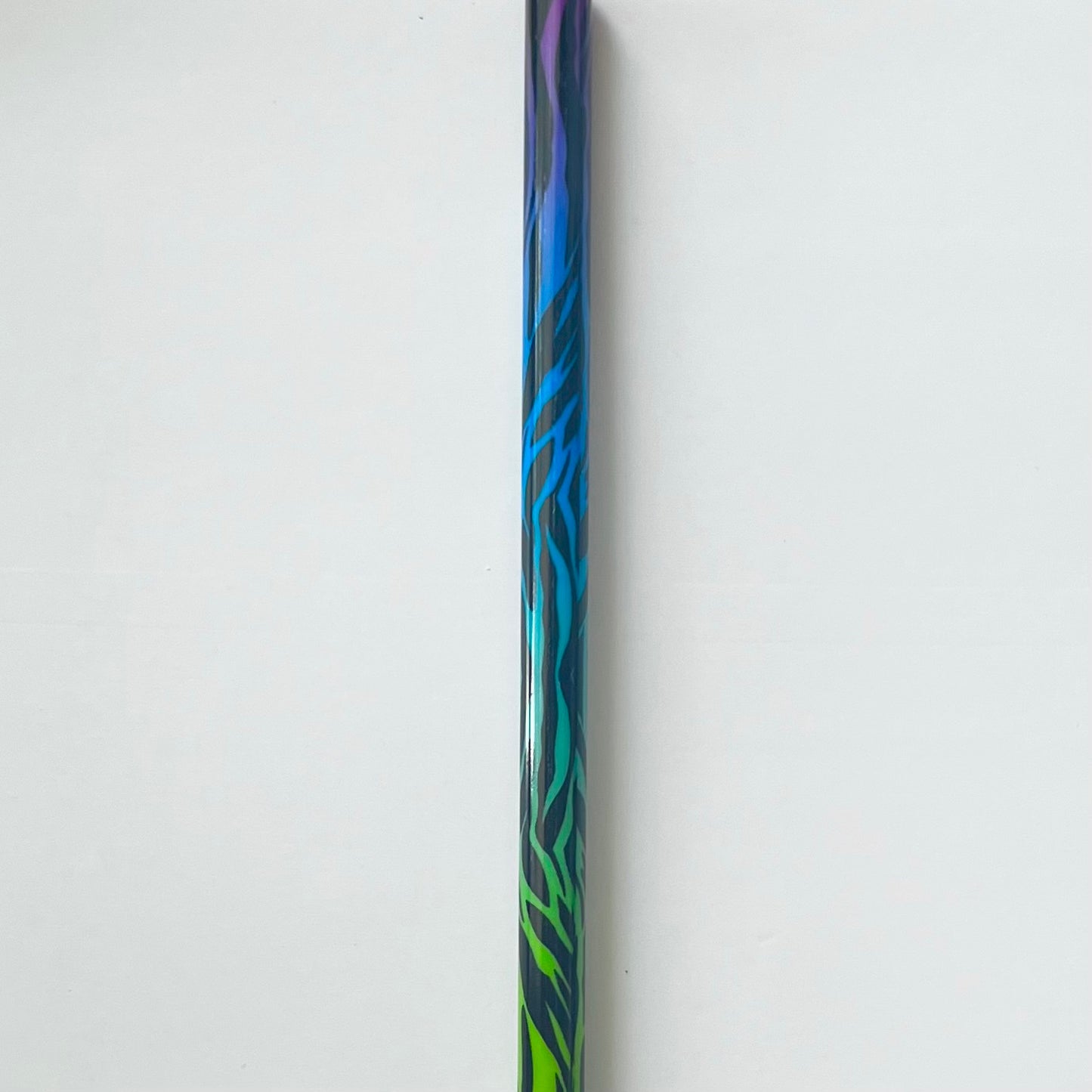 9” Colorful Zebra Print Straw (fits 16oz)