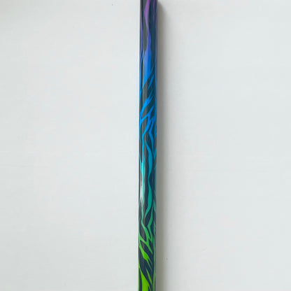 9” Colorful Zebra Print Straw (fits 16oz)