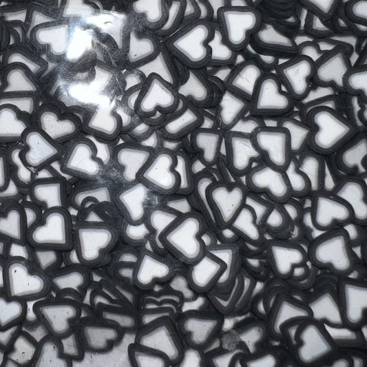 White & Black Hearts - NOT FOR INDIVIDUAL SALE