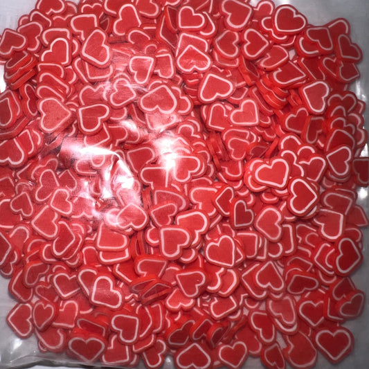Red Outlined Hearts - NOT FOR INDIVIDUAL SALE
