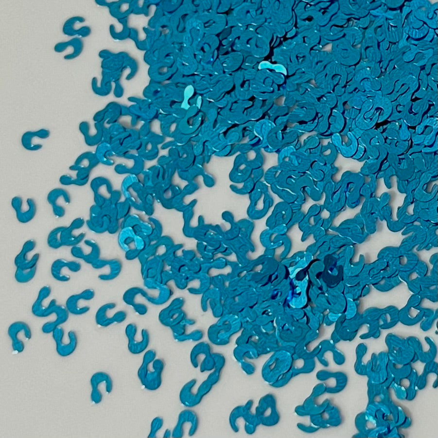 Blue Cheetah Print