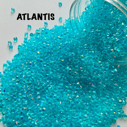 3mm Rhinestone Gems (100g) - Atlantis