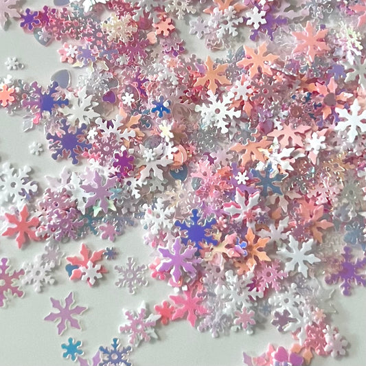 Pink Shifty Snowflakes Mix