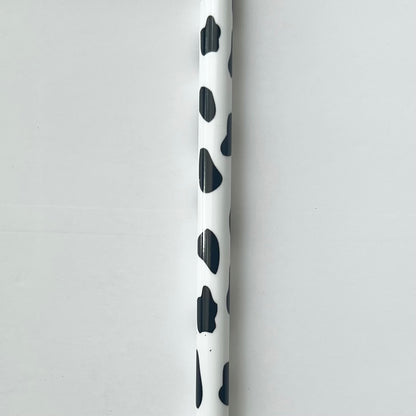 9” Cow Print Straw (fits 16oz)