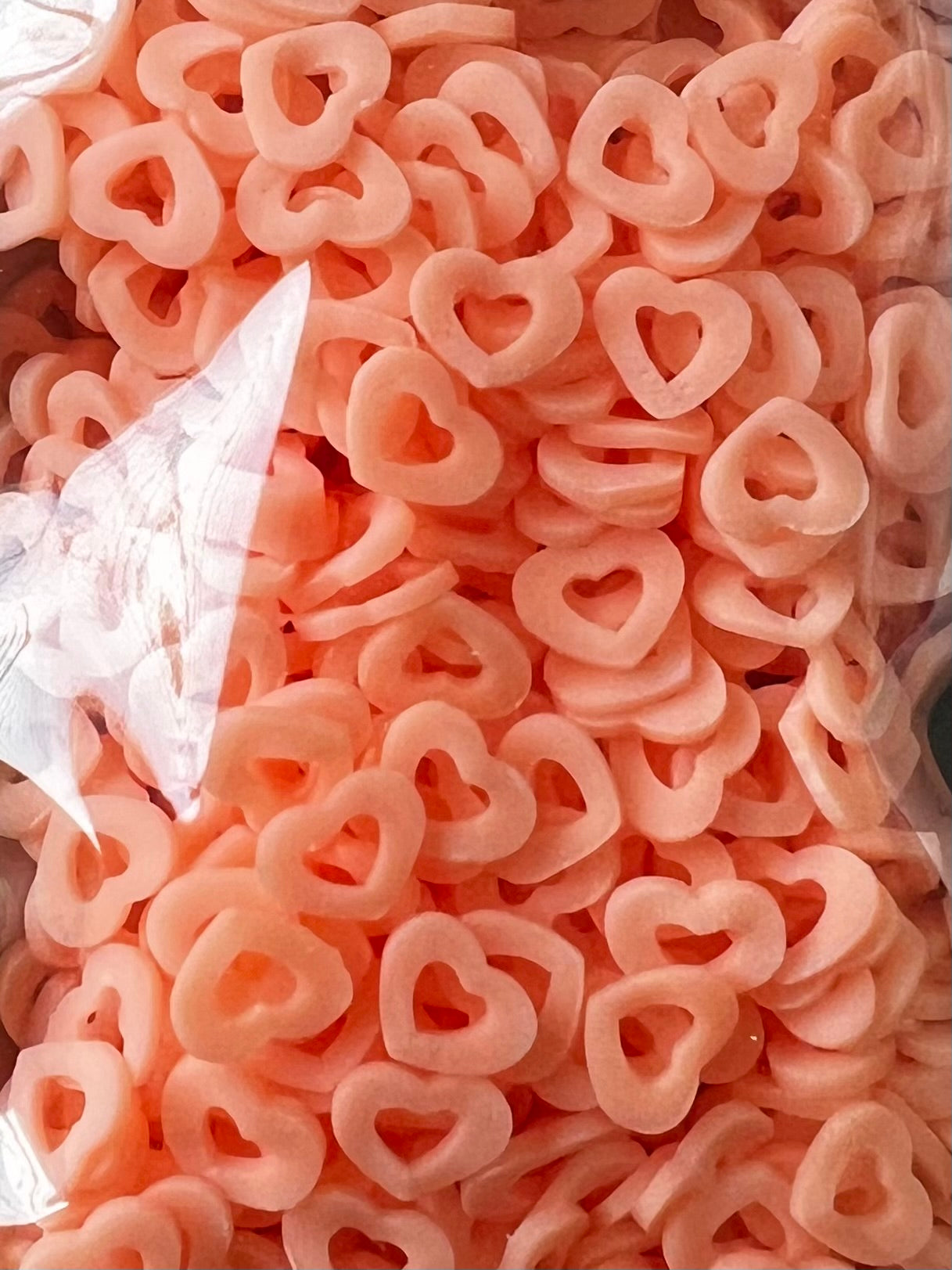 Orange Glow Hearts