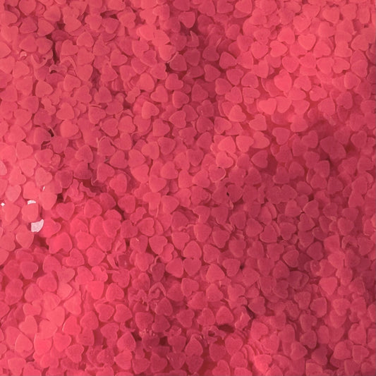 Coral Glow Hearts