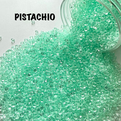 3mm Rhinestone Gems (100g) - Pistachio
