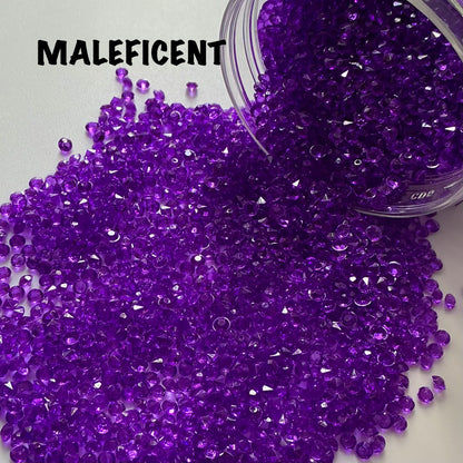 3mm Rhinestone Gems (100g) - Maleficent