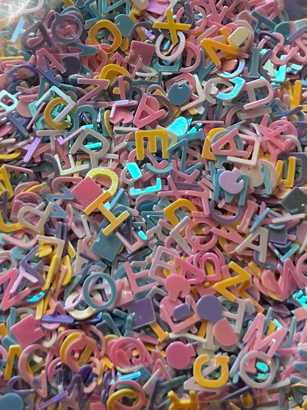 Colorful Shifty Letters
