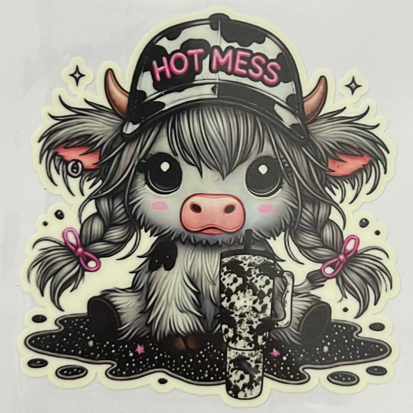 4” Decal - 284 (high glow)