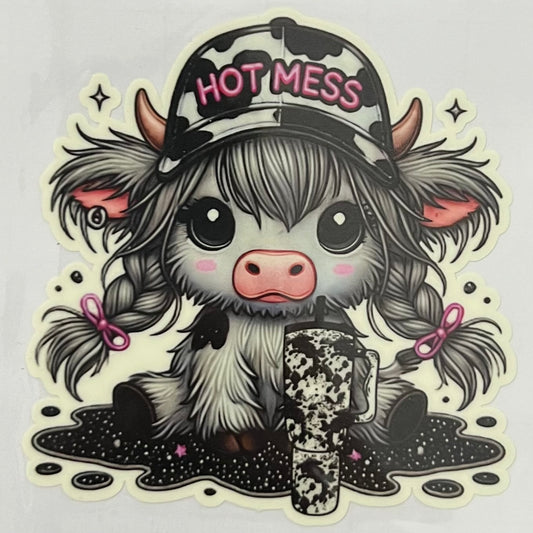 4” Decal - 284 (high glow)