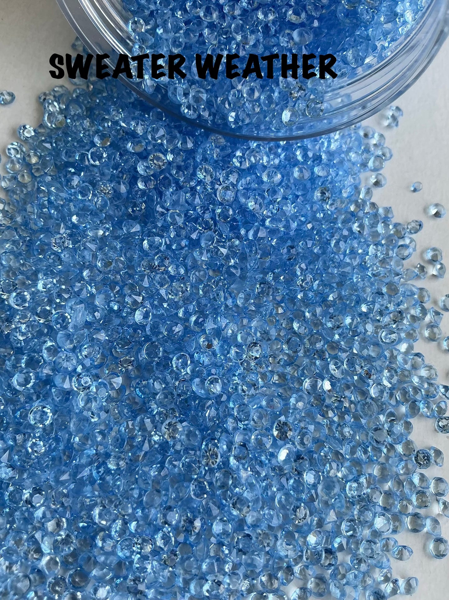 3mm Rhinestone Gems (100g)
