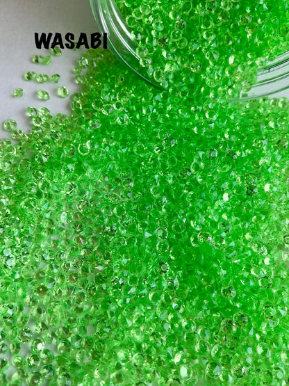 3mm Rhinestone Gems (100g)