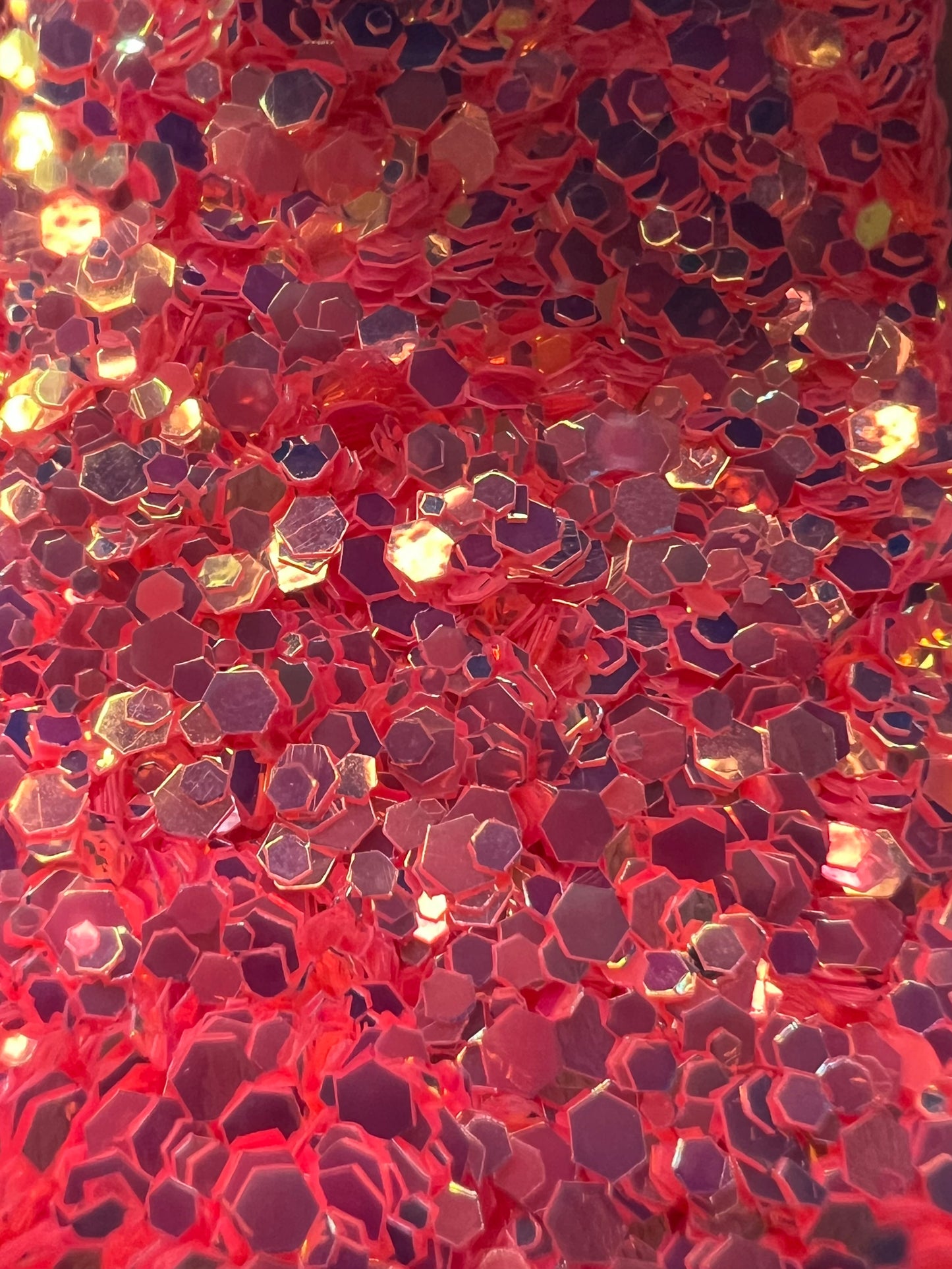 Bright orange glow in the dark - NOT FOR INDIVIDUAL SALE