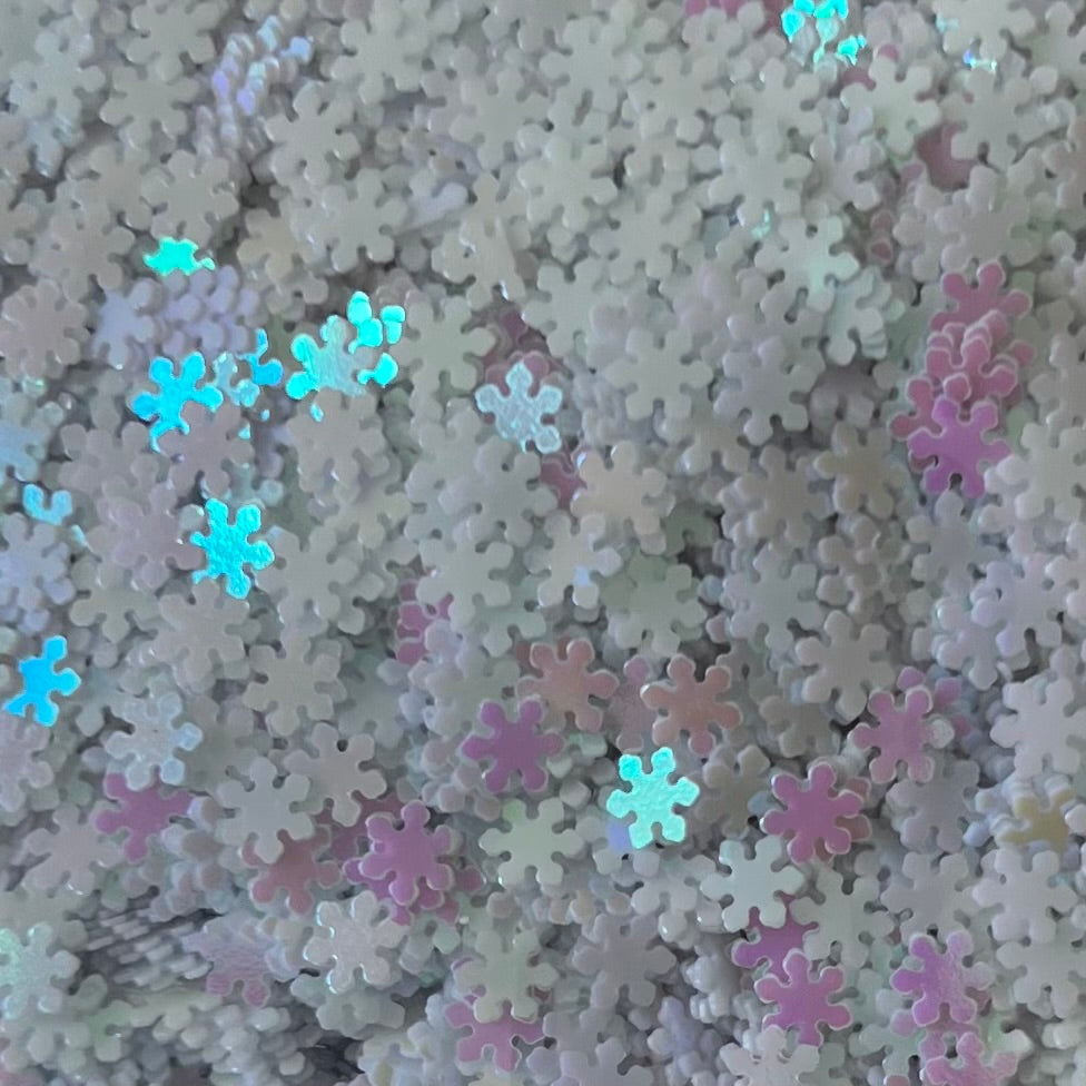 White Shifty Snowflakes