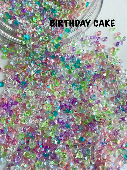 3mm Rhinestone Gems (100g)