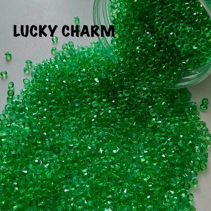 3mm Rhinestone Gems (100g) - Lucky Charm