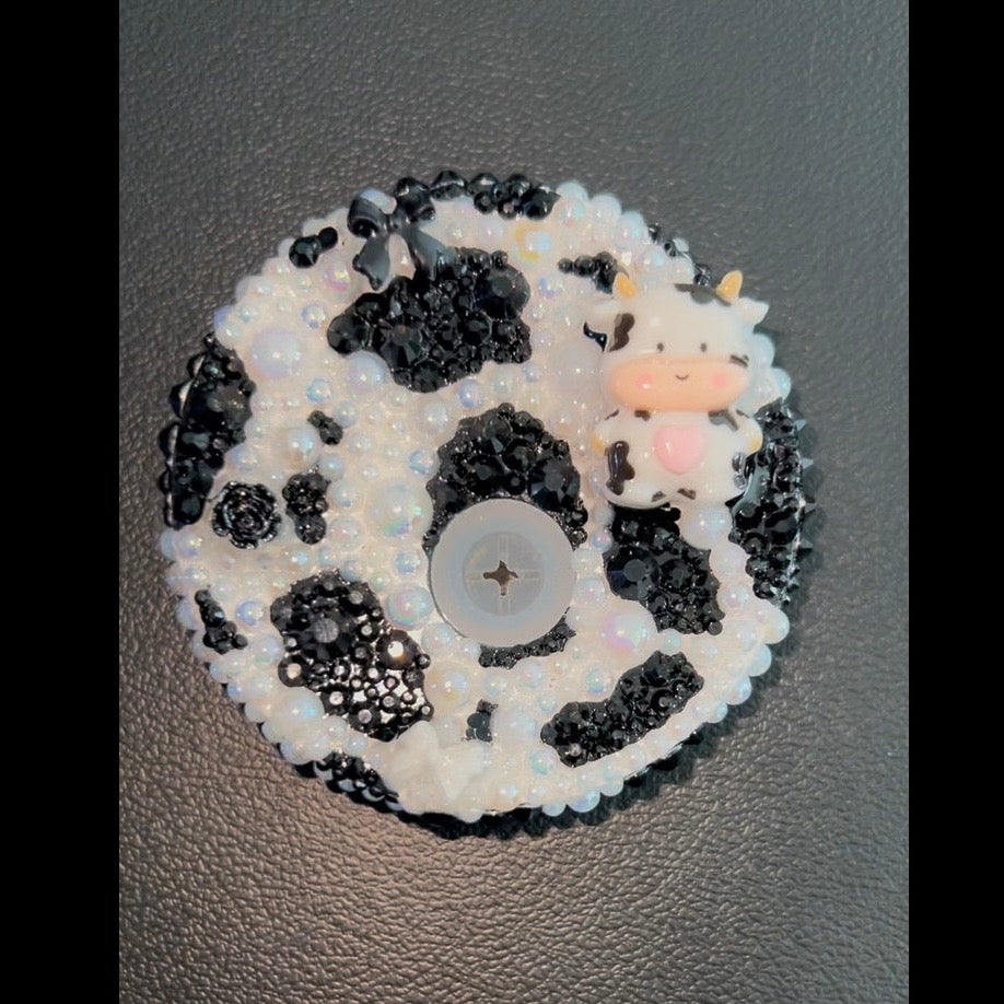 Custom - Decorated Small Lids (Full bling & charms)