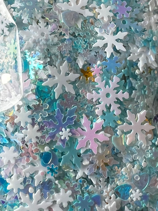 Blue Snowflake Mix