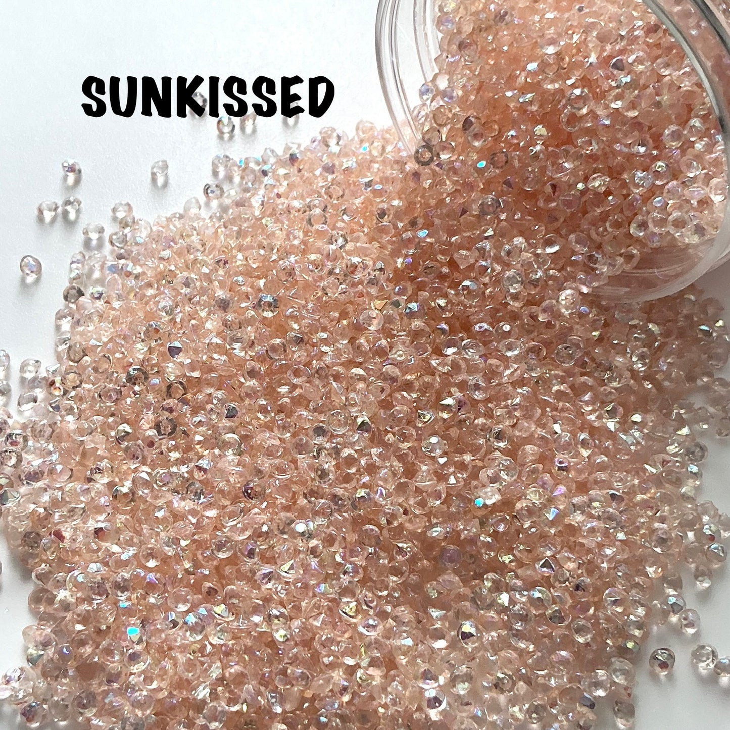 3mm Rhinestone Gems (100g) - Sunkissed