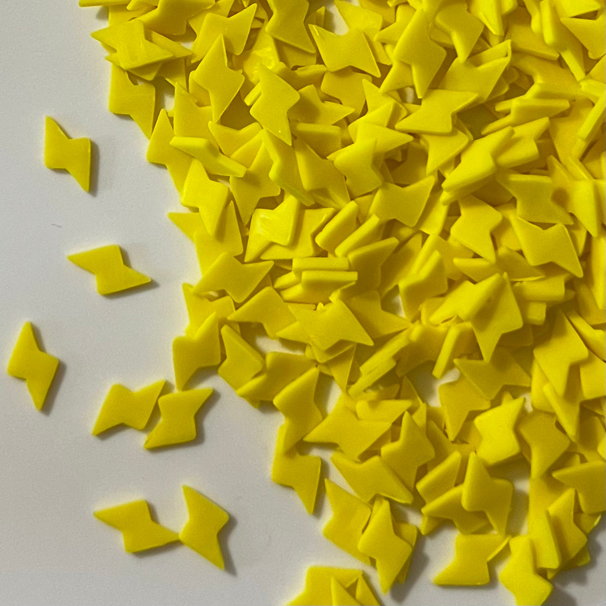 Yellow Lightning Bolts