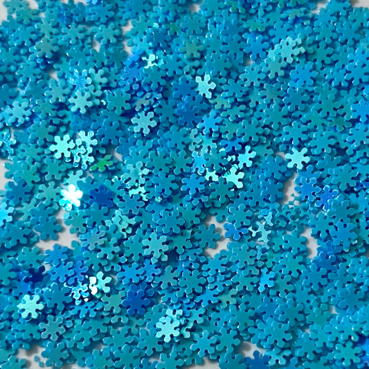 Blue Shifty Snowflakes