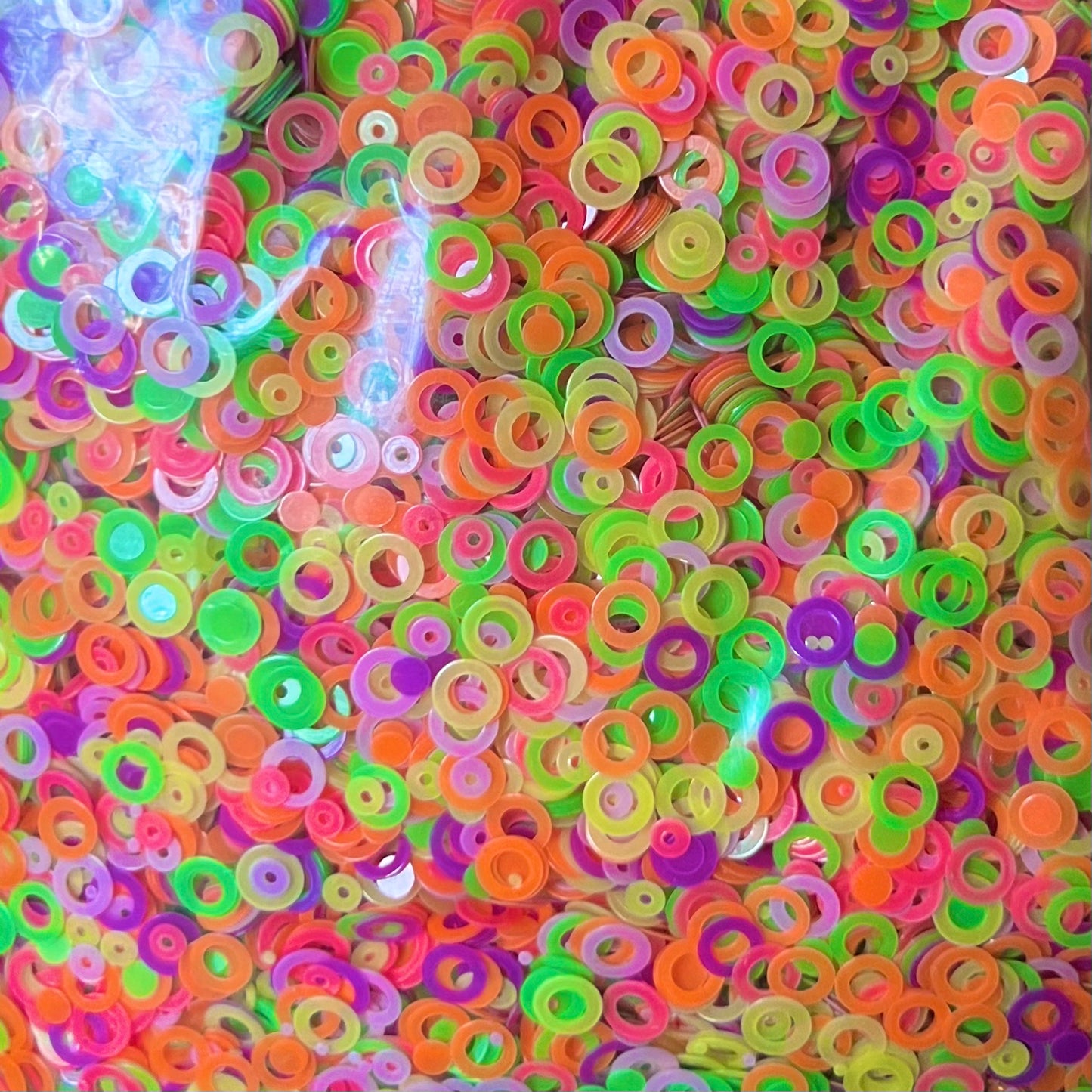 Neon Mix Glow Rings