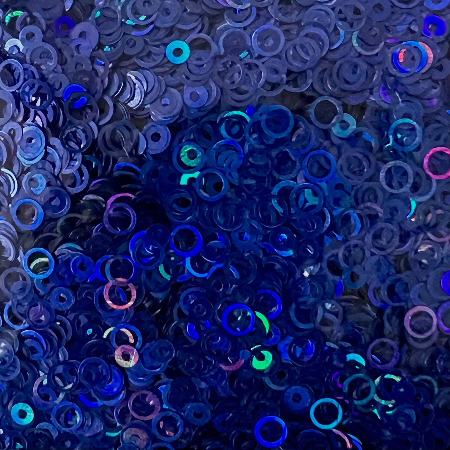 Dark Blue Holo Rings