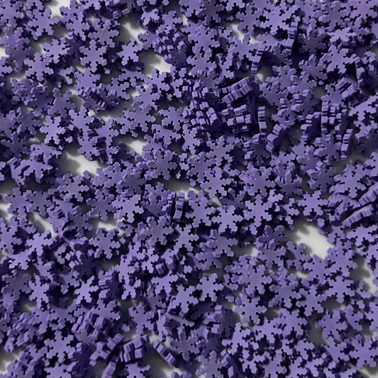 Purple Snowflakes