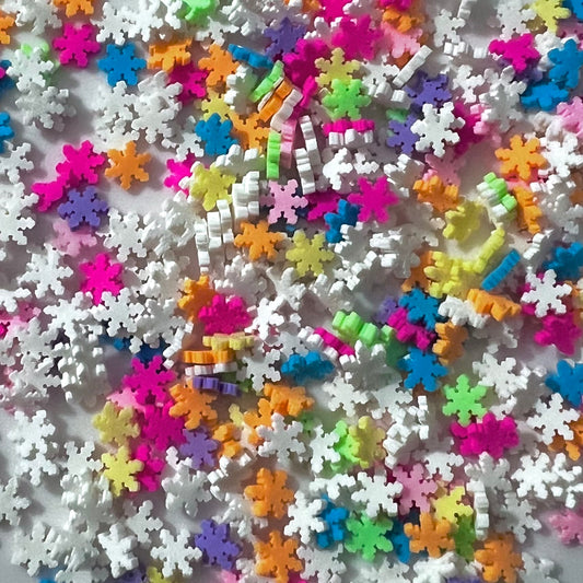 Multicolor Snowflakes