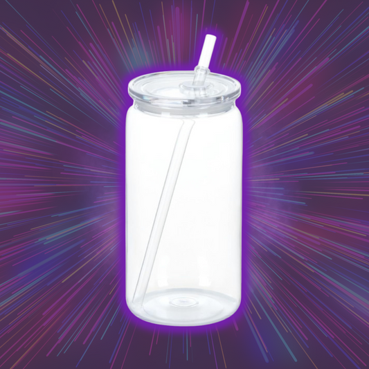 Non-Snow Globe Clear Can 16oz - Acrylic